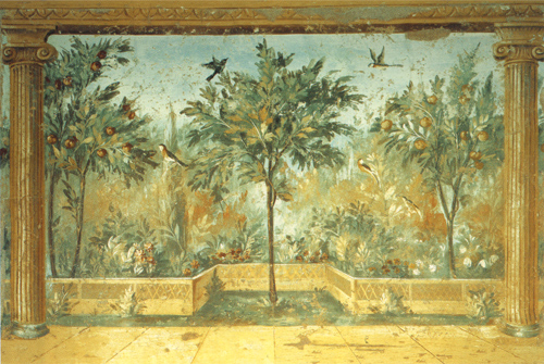 Декоративная фреска Геспериды (Hesperides)