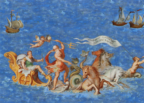 Фреска Нептун  (Nettuno)